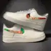 Custom Zoro And Luffy Swoosh AF1 Shoes