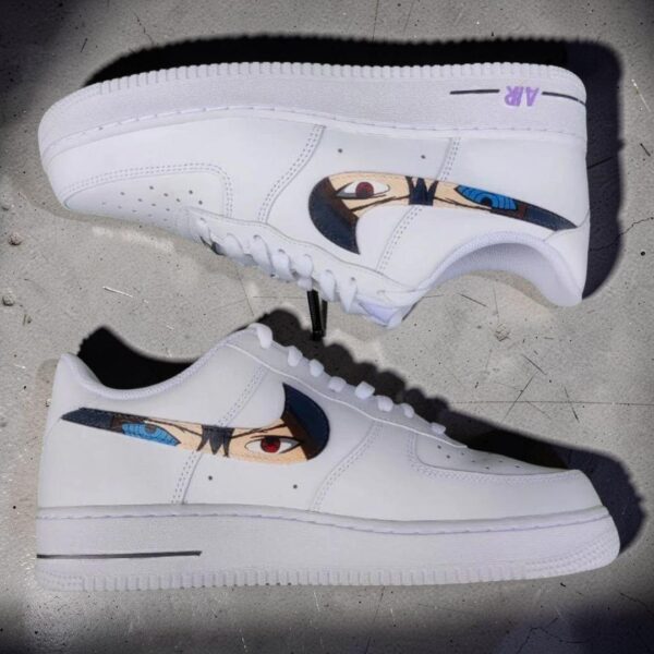 Custom Naruto Sasuke Eyes AF1 Sneakers