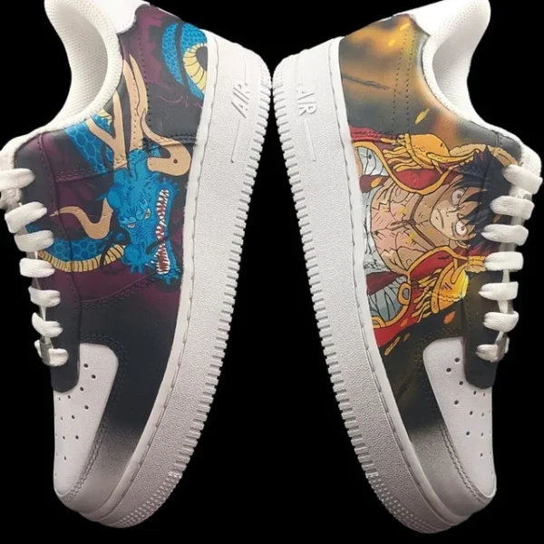 Custom Anime Air Force 1 Sneakers 02 – Anime Shoes