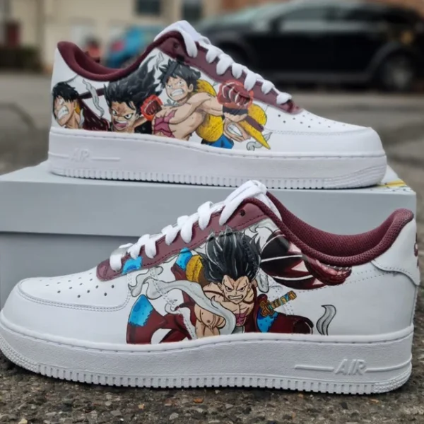 Custom Anime Air Force 1 Sneakers 03 – Anime Shoes