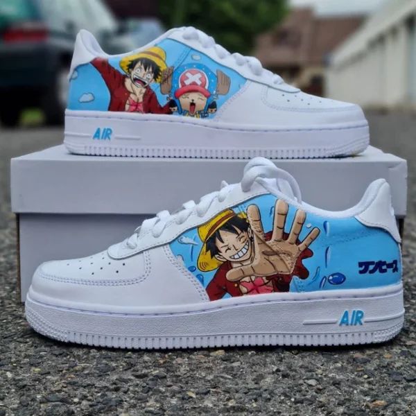 Custom Anime Air Force 1 Sneakers 05 – Anime Shoes