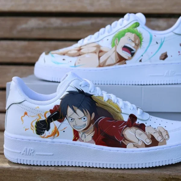 Custom Anime Air Force 1 Sneakers 06 – Anime Shoes