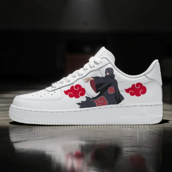 Custom Dark Ninja Air Force 1 Sneakers
