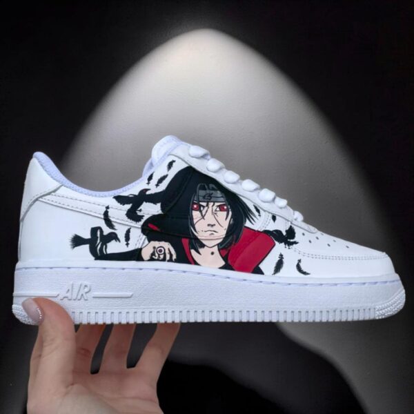 Custom Itachi Air Force 1 Sneakers