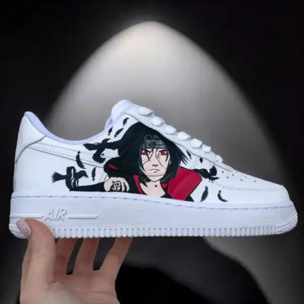 custom itachi air force 1 sneakers Custom Itachi Air Force 1 Sneakers