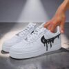 Custom LV Pattern Air Force 1 Shoes
