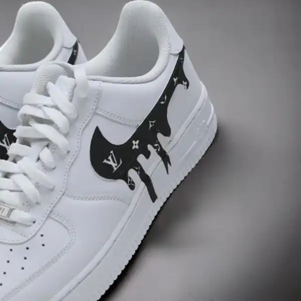 Custom LV Pattern Air Force 1 Shoes