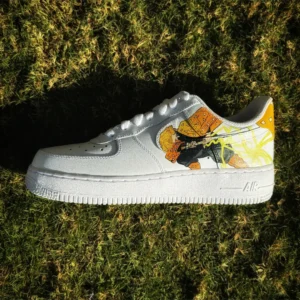 Custom Zenitsu Anime AF1 Sneakers