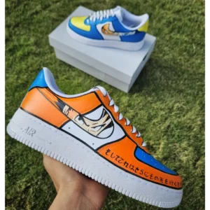Custom Dragon Ball Z AF1 Sneakers – Goku & Vegeta