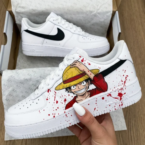 Custom Anime Air Force 1 Sneakers 09 – Anime Shoes