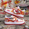 Hand-Painted Kansas City Chiefs AF1 Sneakers