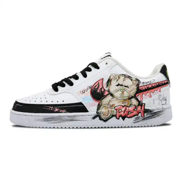 Home custom court vision 1 af1 shoes