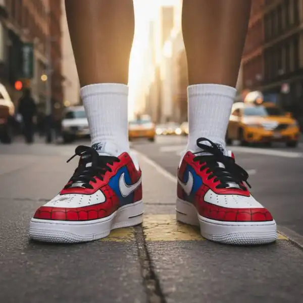 custom spider man af1 sneakers (1)