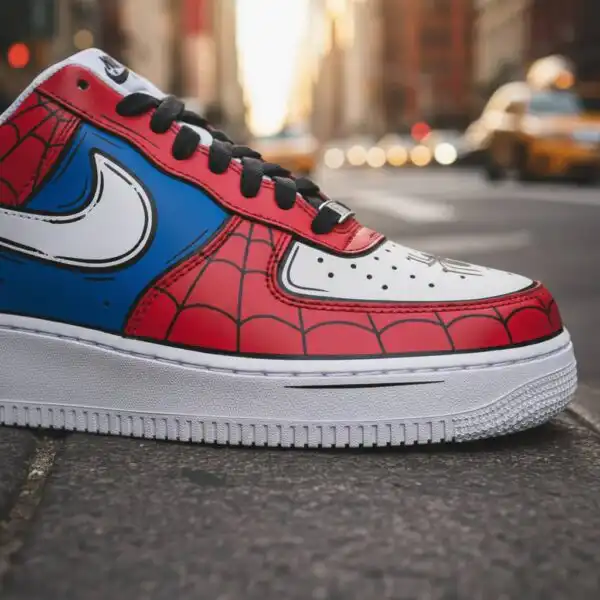 custom spider man af1 sneakers (3)