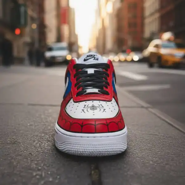 custom spider man af1 sneakers (4)