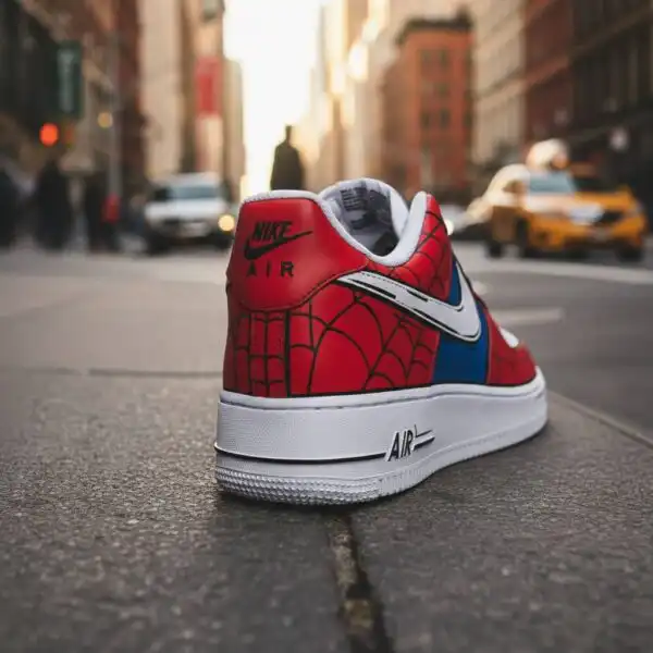 custom spider man af1 sneakers (7)