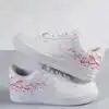 hand painted cherry blossom air force 1 sneakers