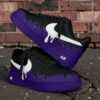custom air force 1 purple black drip sneakers (2)