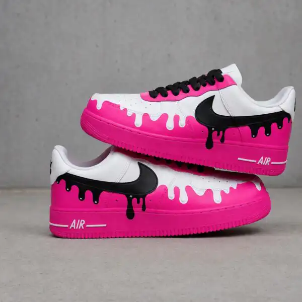 custom hand painted drip air force 1 shoes (7)