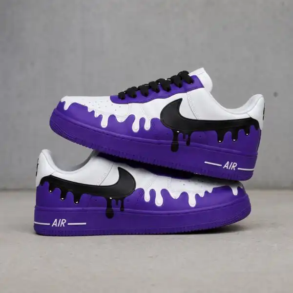 custom hand painted drip air force 1 shoes (9)