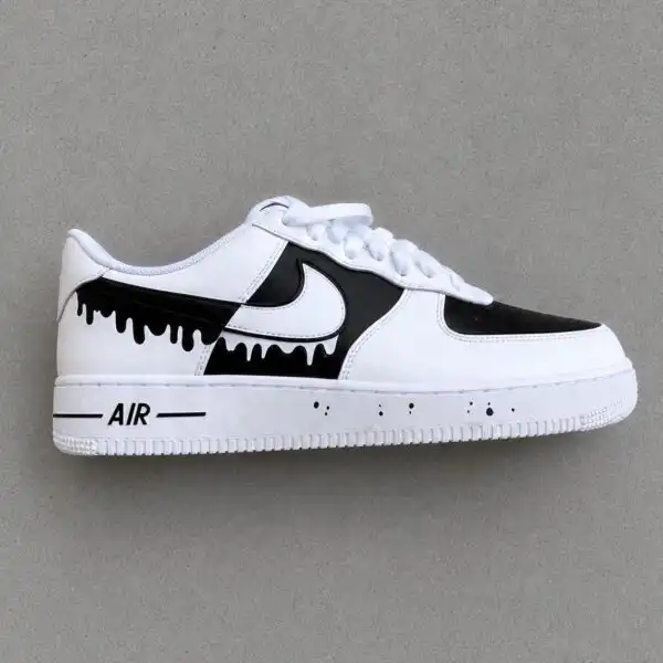 Home custom hand painted minimalist drip af1 shoes (3)