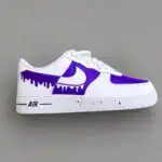 custom hand painted minimalist drip af1 shoes (9)