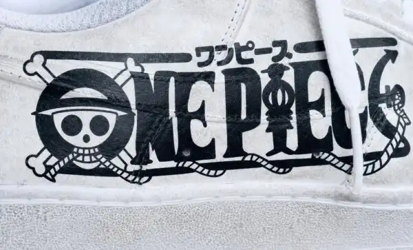 custom one piece af1 sneakers, hand painted luffy shoes (5)