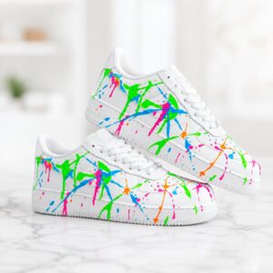 Custom Paint Splatter Air Force 1 Shoes custom paint splatter air force 1 (5)