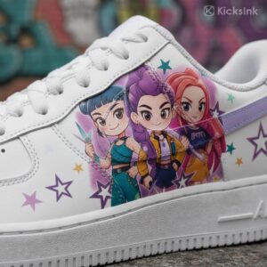 Hand Painted K-Pop Demon Hunter AF1 Shoes b83523f8 8105 4be9 92f0 84c9e6e848b6