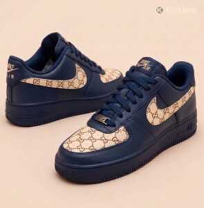 Custom Hand Painted GC AF1 Sneakers custom hand painted gc af1 sneakers