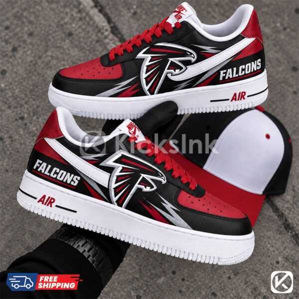 Falcons custom sneakers and cap.