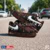 Chocolate drip custom sneakers