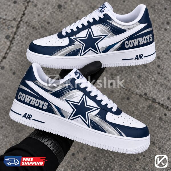 Home Cowboys custom sneakers on display