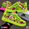 Grinch Christmas sneakers and cap