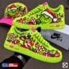 Grinch Christmas sneakers and hat
