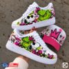 Grinch Snoopy custom sneakers with cap