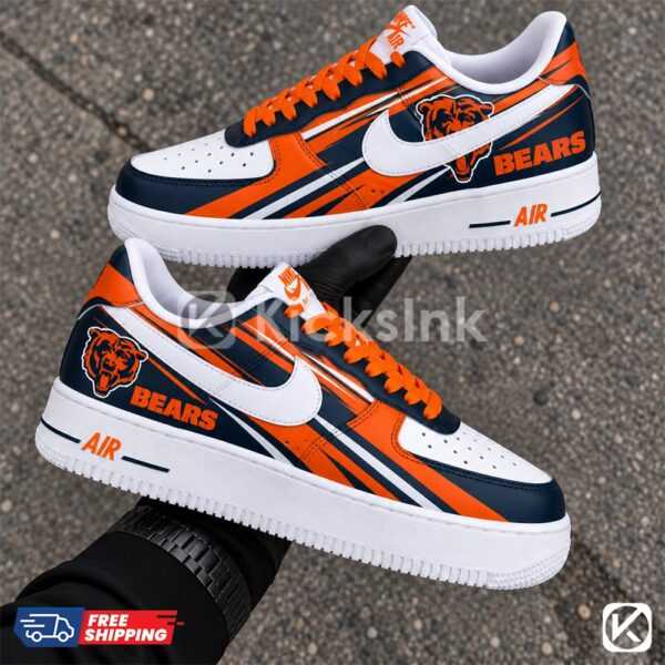 Chicago Bears custom sneakers
