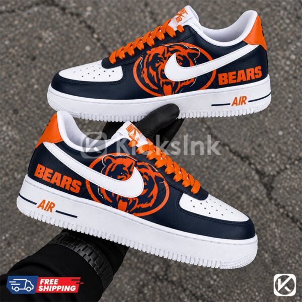 Chicago Bears custom sneakers