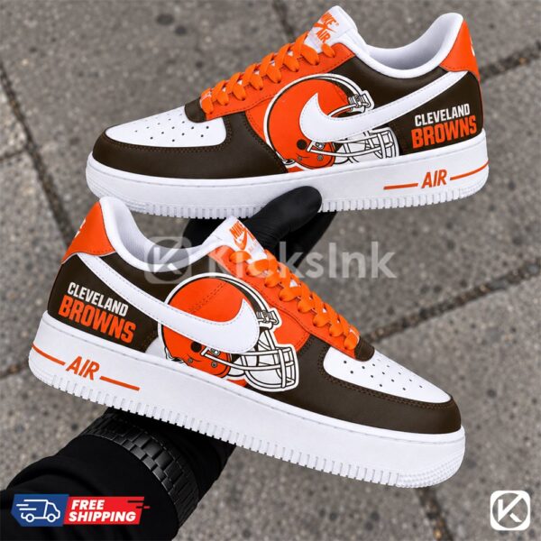 Cleveland Browns custom sneakers