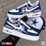 Cowboys custom sneakers and cap