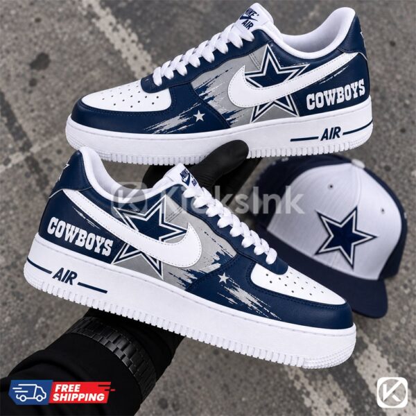 Cowboys custom sneakers and cap