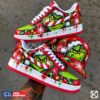 grinchmas red custom christmas shoes personalized holiday 02 Grinch Christmas custom sneakers