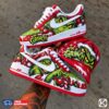 grinchmas red custom christmas shoes personalized holiday 03 The Grinch custom sneakers